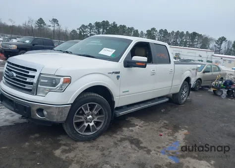 2014 Ford F-150 Lariat z USA, uszkodzony, nr VIN 1FTFW1ETXEFC06481